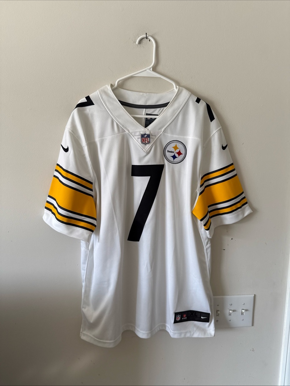 Men's Nike Ben Roethlisberger #7 Pittsburgh Steelers Vapor Lmtd Jersey Sz XL